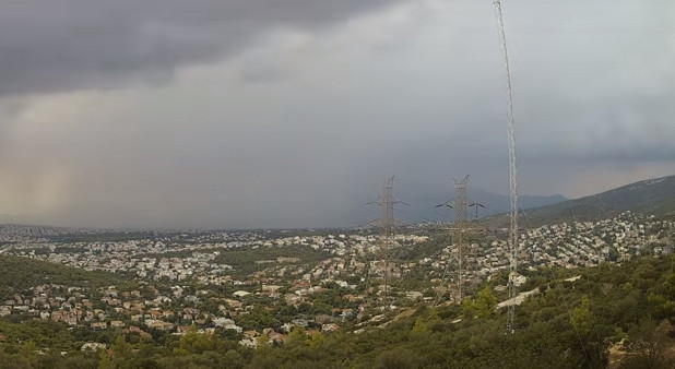 Η χθεσινή καταιγίδα στην Αθήνα μέσα από timelapse video – Σκέπασε την πόλη