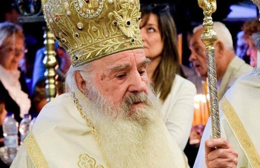 Στο νοσοκομείο με κοροναϊό ο Μητροπολίτης Μηθύμνης