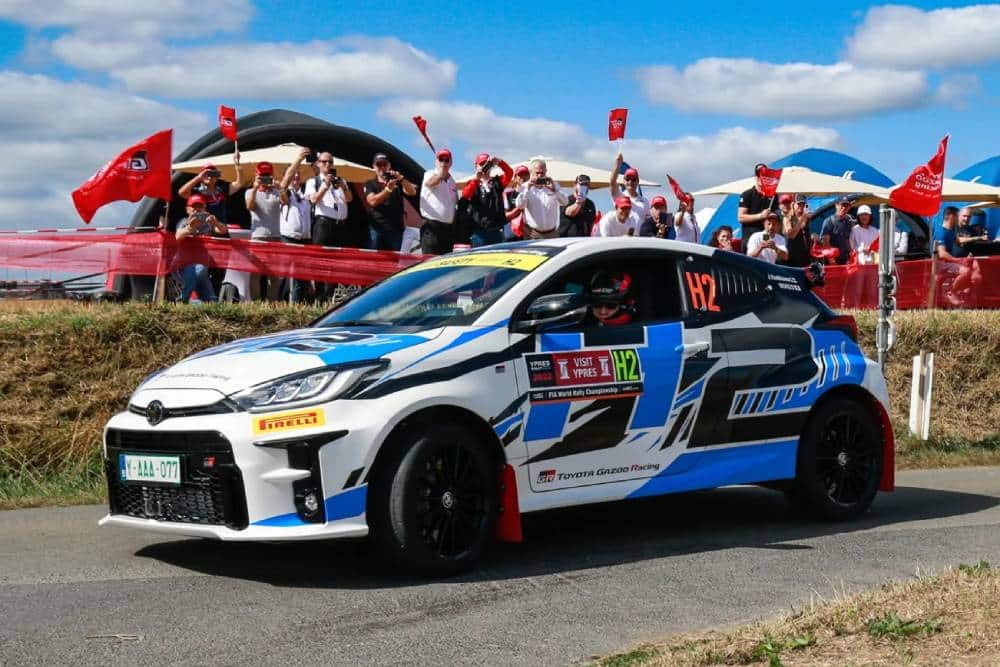 To υδρογονοκίνητο αγωνιστικό και το ντεμπούτο του από έναν θρύλο του WRC