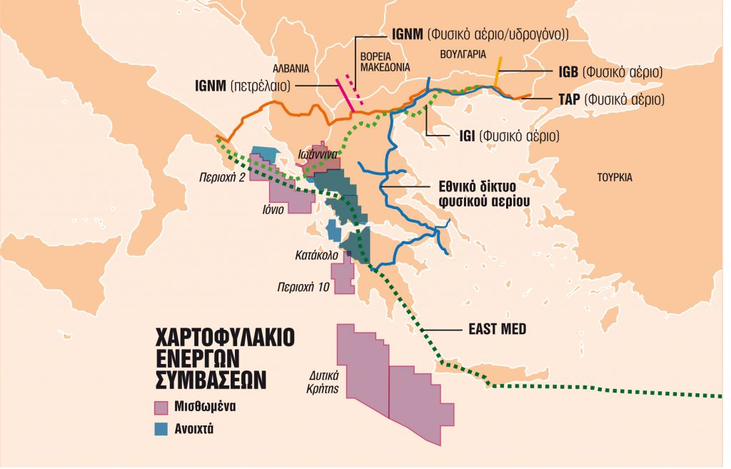 Αμερικανικό σινιάλο για τις έρευνες φυσικού αερίου