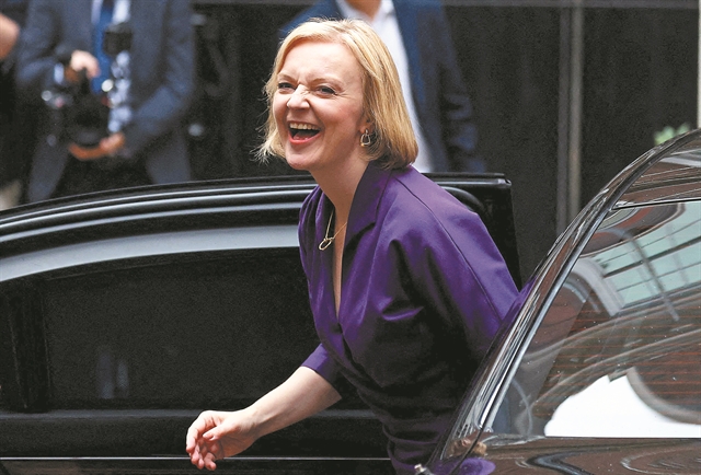 This lady is for turning