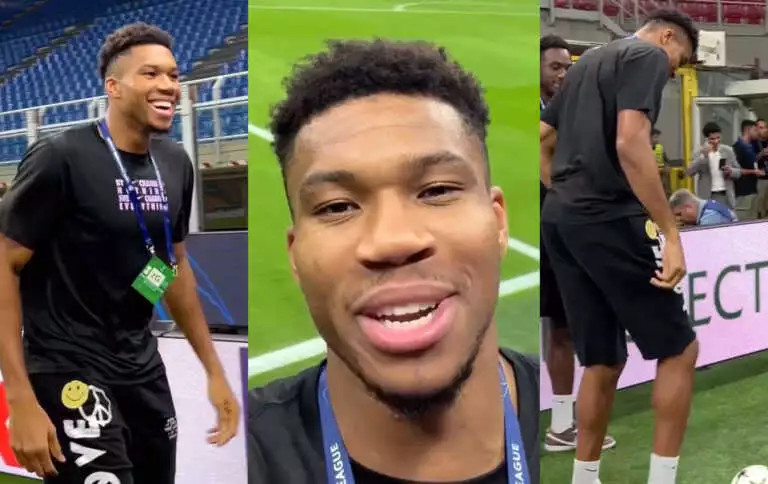 Έμαθαν και μπάλα στους Ιταλούς: Ο Γιάννης και οι συμπαίκτες του έπαιξαν πασούλες μέσα στο «Μεάτσα»