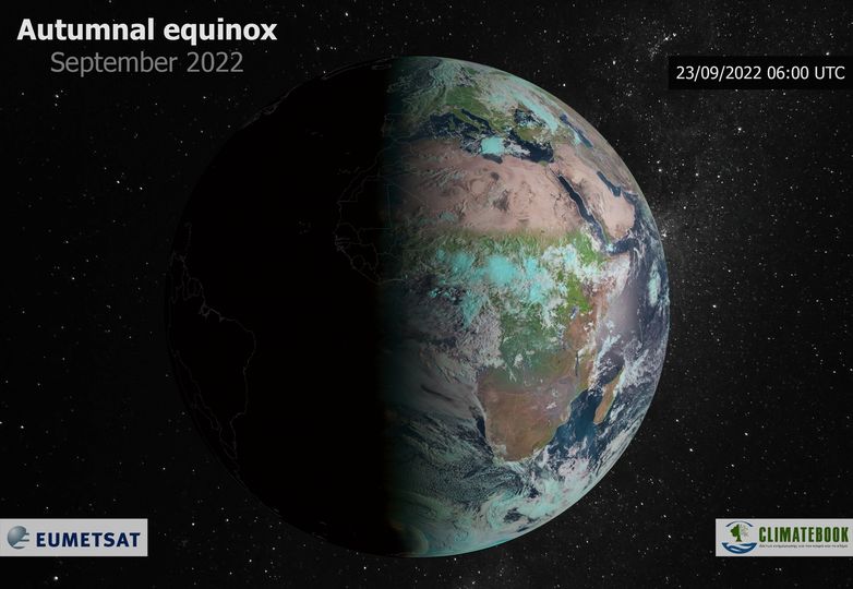 Η φθινοπωρινή ισημερία από το Διάστημα – Εντυπωσιακή εικόνα της Γης από δορυφόρο