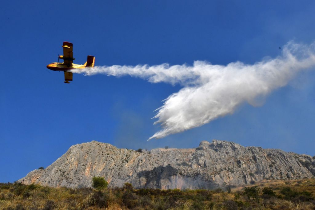 Μεσσηνία: Φωτιά σε δασική έκταση στο Αλιμάκι Τριφυλίας