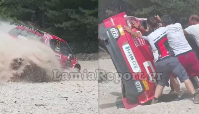 Εντυπωσιακή τούμπα αγωνιστικού στη ειδική του Ελευθεροχωρίου