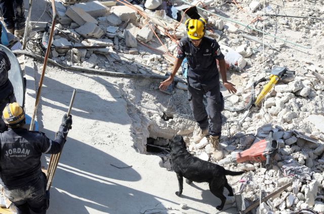 Ιορδανία: Οκτώ νεκροί από την κατάρρευση πολυκατοικίας