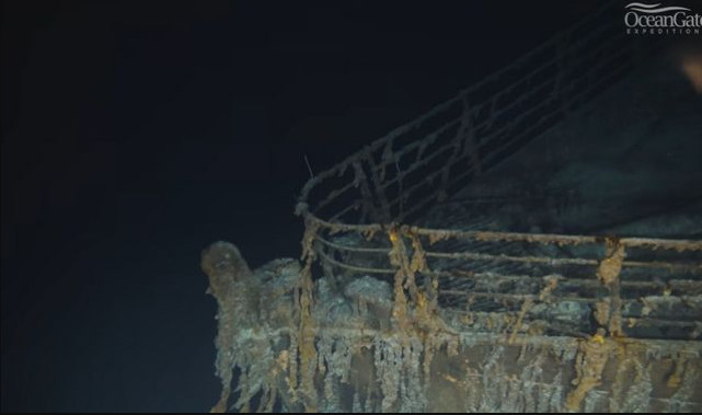 Τιτανικός: Αθέατες πλευρές του ναυαγίου σε ένα νέο βίντεο