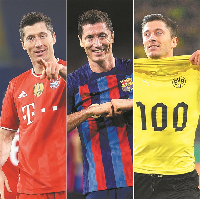 «Λεβανγκόλσκι» εις τριπλούν!