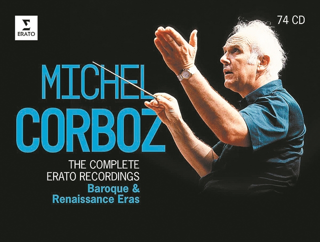 Μισέλ Κορμπόζ: Οι πλήρεις ηχογραφήσεις στην ERATO: Μπαρόκ και Αναγέννηση, 74 CD