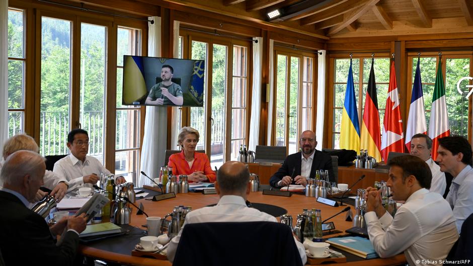 Eκτακτη σύγκληση της G7 συμφώνησαν Ζελένσκι-Σολτς