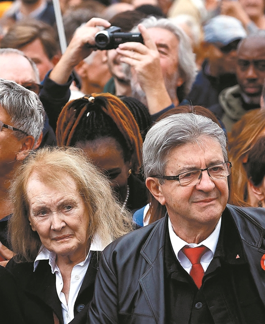 Η Ανί Ερνό με τον Μελανσόν (και μια παλιά επιστολή στον Μακρόν)