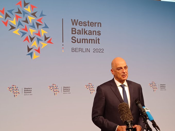 Τουρκία και Δυτικά Βαλκάνια στην ατζέντα της συνάντησης Δένδια – Μπέρμποκ