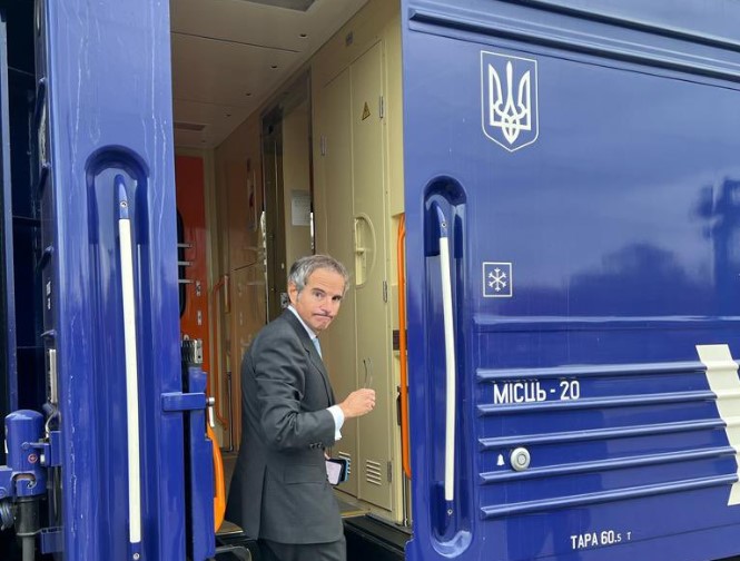 Ζαπορίζια: Εκτάκτως στο Κίεβο ο επικεφαλής του ΔΟΑΕ μετά τη «μεταβίβαση» του πυρηνικού εργοστασίου στη Ρωσία