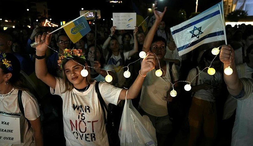 Ενάντια στον εξοπλισμό της Ουκρανίας 41% των Ισραηλινών