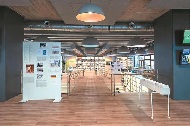 Πώς το Αρχείο του Ινστιτούτου Γκαίτε «έστησε» μια εγκατάσταση