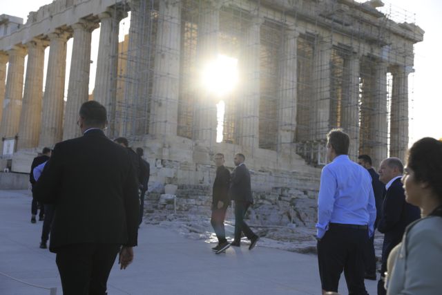 Ολαφ Σολτς: Μοναδική η Ακρόπολη, δεν μοιάζει με κανέναν άλλο τόπο Δημοκρατίας