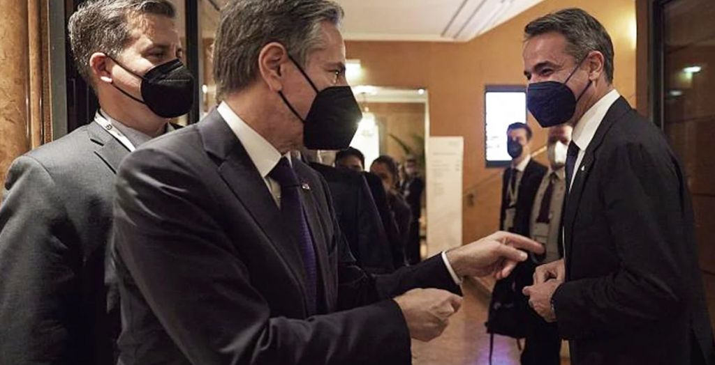 Συνομιλία Μητσοτάκη – Μπλίνκεν: Τι είπαν για Τουρκία και Ουκρανία