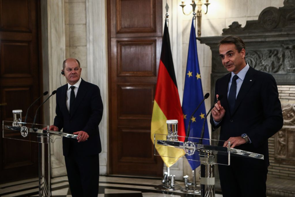 Εκνευρισμός στην Άγκυρα για την επίσκεψη Σολτς στην Αθήνα