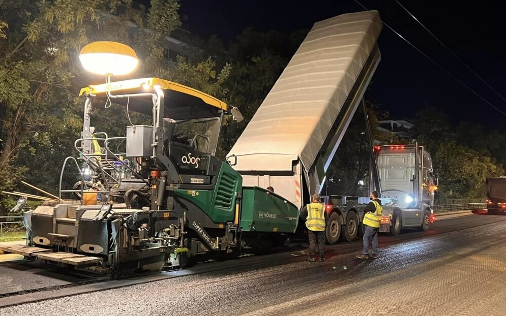 Κεντρικός δρόμος του λεκανοπεδίου «βελτιώθηκε» μετά από 25 χρόνια