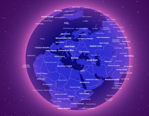 Διαδραστικός χάρτης: Βρες τον πιο διάσημο πρόσωπο από την πόλη σου