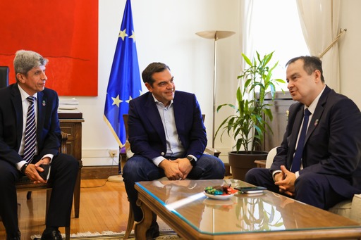 Συνάντηση Τσίπρα – Ντάσιτς: «Μόνος δρόμος για την περιοχή το Διεθνές Δίκαιο»