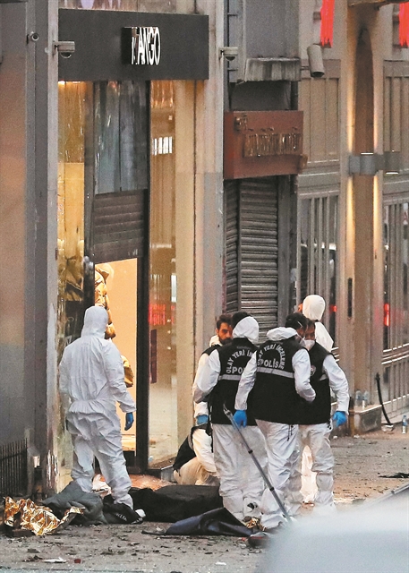 «Αρωμα τρομοκρατίας» στην έκρηξη της Κωνσταντινούπολης