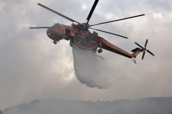 Ηλεία: Πυρκαγιά σε δασική έκταση – «Σηκώθηκαν» και εναέρια μέσα