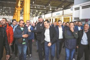 Με Τσίπρα στα απεργιακά μπλοκ