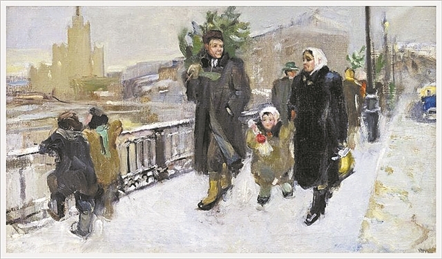 Ενα δέντρο, χαμόγελα, η… κόκκινη Μόνικα