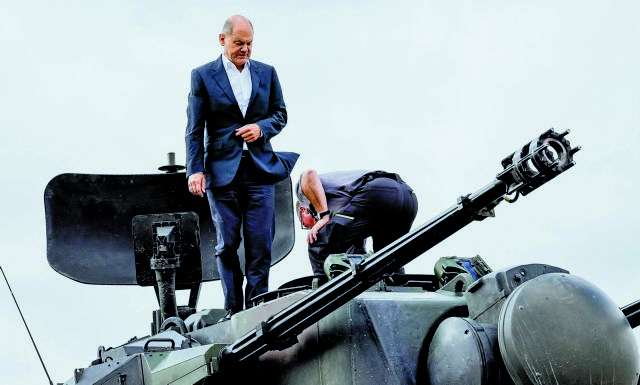 Η Ελβετία απαγορεύει στη Γερμανία να στείλει ελβετικά πυρομαχικά στην Ουκρανία