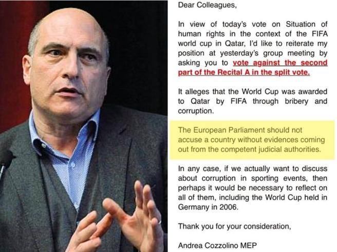 Qatargate: Το αποκαλυπτικό email ιταλού ευρωβουλευτή – «Μην ψηφίσετε κατά του Κατάρ»