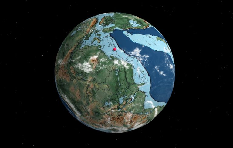 Ανακάλυψε που θα βρισκόταν το σπίτι σου την εποχή των δεινοσαύρων | tanea.gr