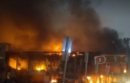 Ρωσία: Μεγάλη πυρκαγιά σε εμπορικό κέντρο της Μόσχας με νεκρό
