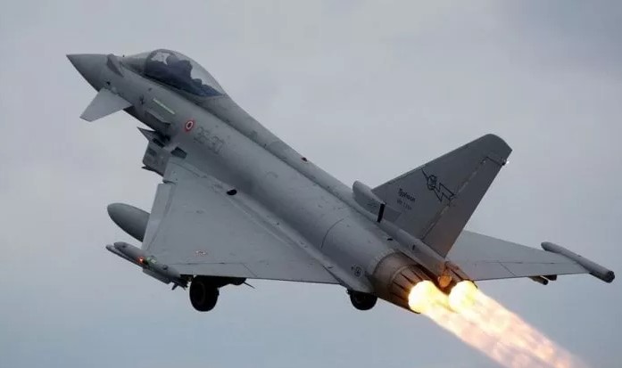 Συνετρίβη μαχητικό αεροσκάφος Eurofighter στη Σικελία