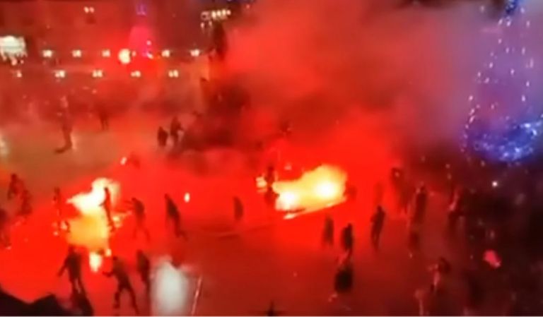 Γαλλία: Σοκαριστικά βίντεο από τα άγρια επεισόδια μετά τον ημιτελικό του Μουντιάλ | tanea.gr