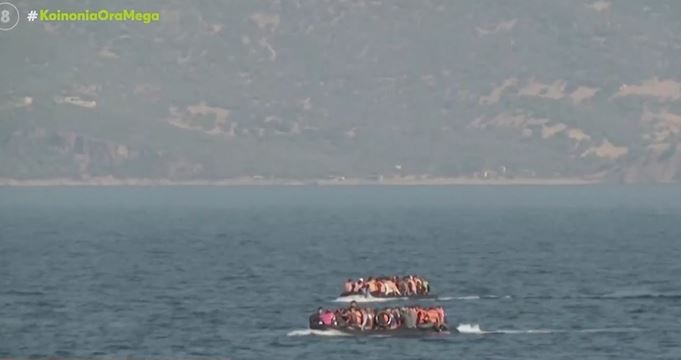 Τζια: Επιχείρηση διάσωσης περίπου 100 ναυαγών μεταναστών – Βίντεο ντοκουμέντο