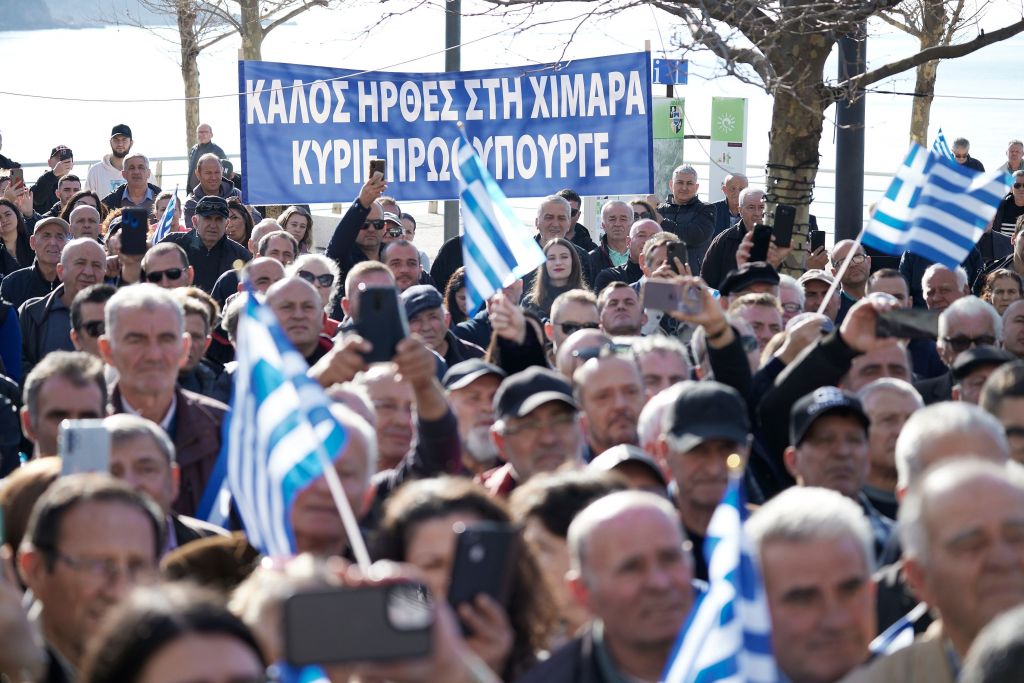 Μητσοτάκης στη Χειμάρρα: Γέφυρα φιλίας και συνεργασίας με Αλβανία η ελληνική εθνική μειονότητα