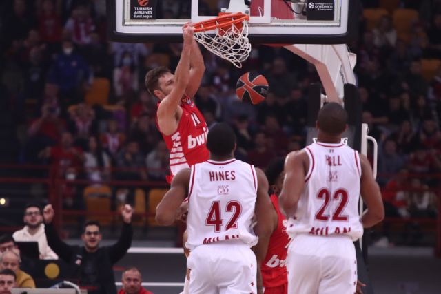 Ο Ολυμπιακός θριάμβευσε κόντρα στην Αρμάνι