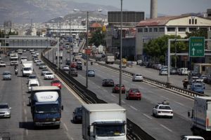 Μποτιλιάρισμα στον Κηφισό μετά από ανατροπή οχήματος