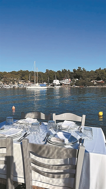 Γαλάζια και χρυσαφένια «παιχνιδίσματα» μέσα στον χειμώνα…