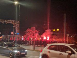 «Μπλόκο» στη ναζιστική φιέστα από Αστυνομία και αντιεξουσιαστές