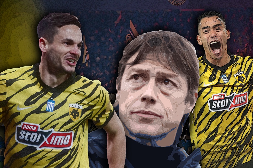 ΑΕΚ: Πώς βάφτηκε κιτρινόμαυρη η κορυφή