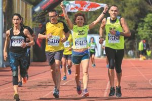 Με την παρέα στο Φάληρο το Παλιό