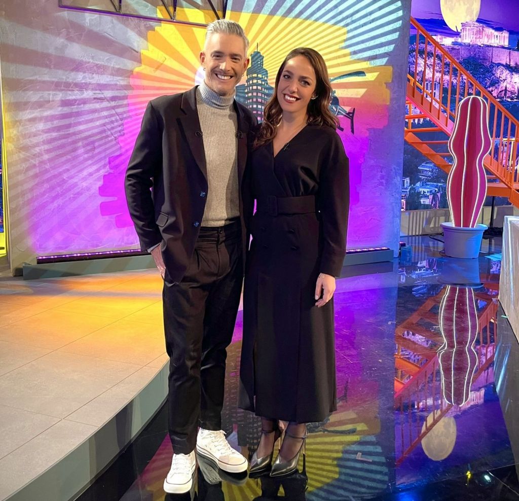 Night Out: Ο Θεοχάρης Ιωαννίδης υποδέχεται τη Δόμνα Μιχαηλίδου