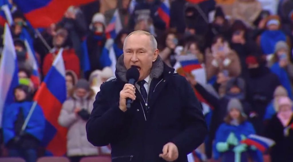 Μεγάλη φιέστα Πούτιν – «Όταν είμαστε μαζί δεν έχουμε ίσους»