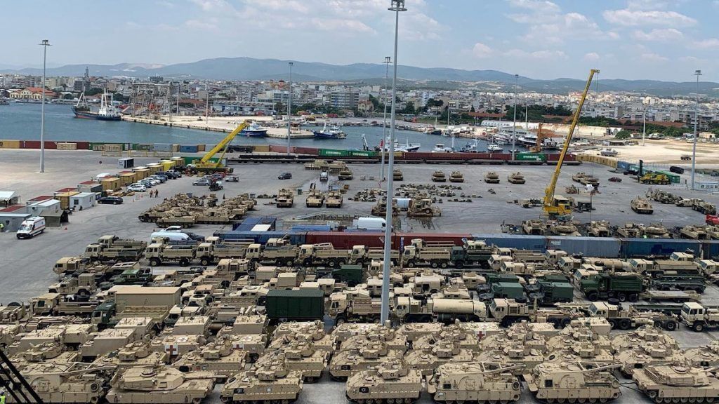 Εβρος: Νέα «απόβαση» εκατοντάδων στρατιωτικών των ΗΠΑ στην Αλεξανδρούπολη