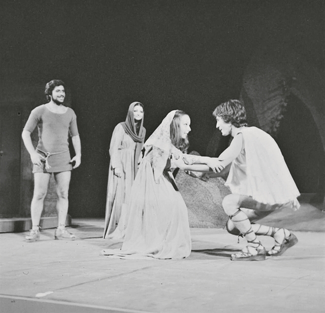 Ο πρώτος μου ρόλος στο θέατρο