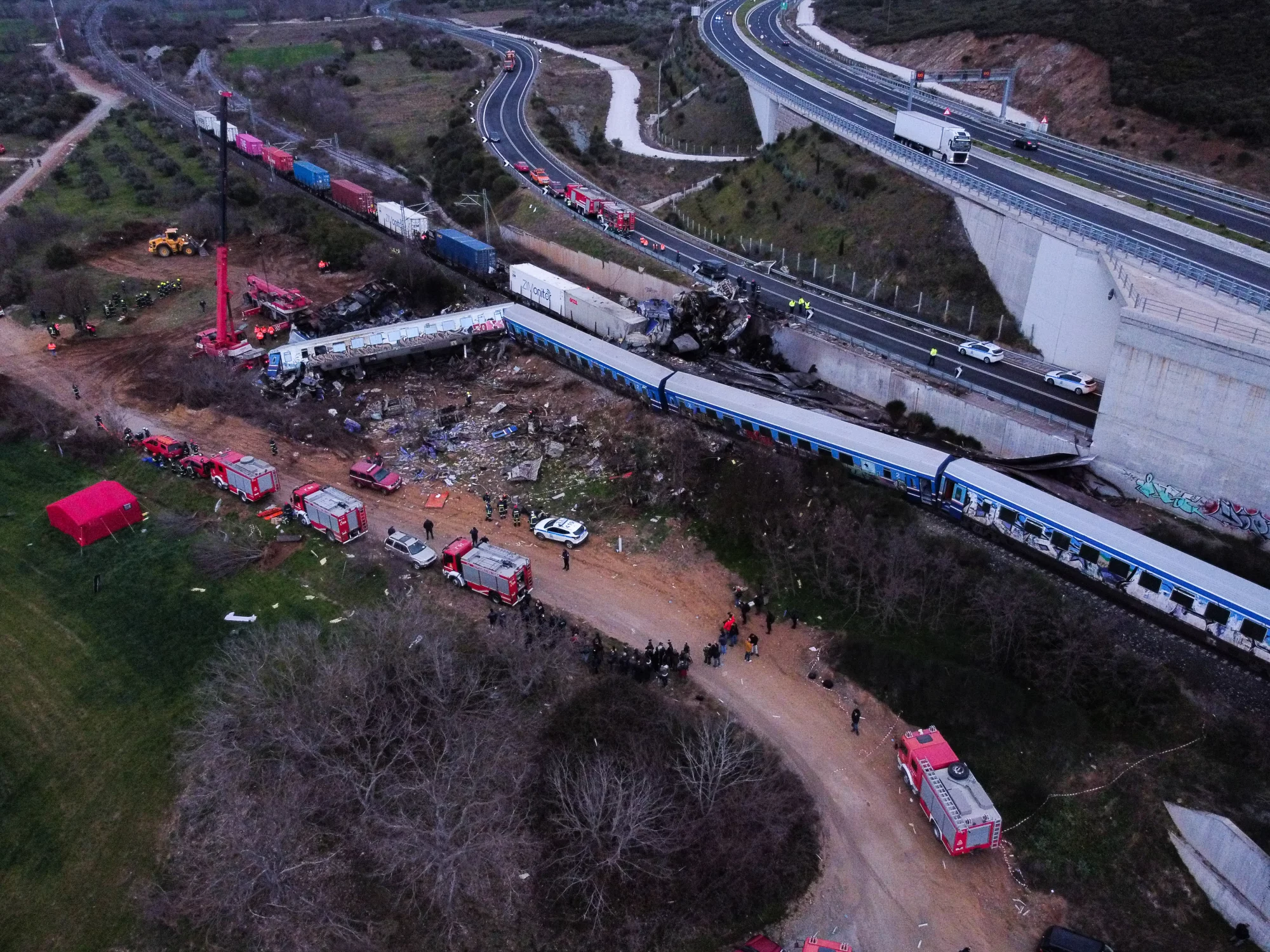 Tempi: El accidente de tren está en la portada de los medios turcos tanea.gr
