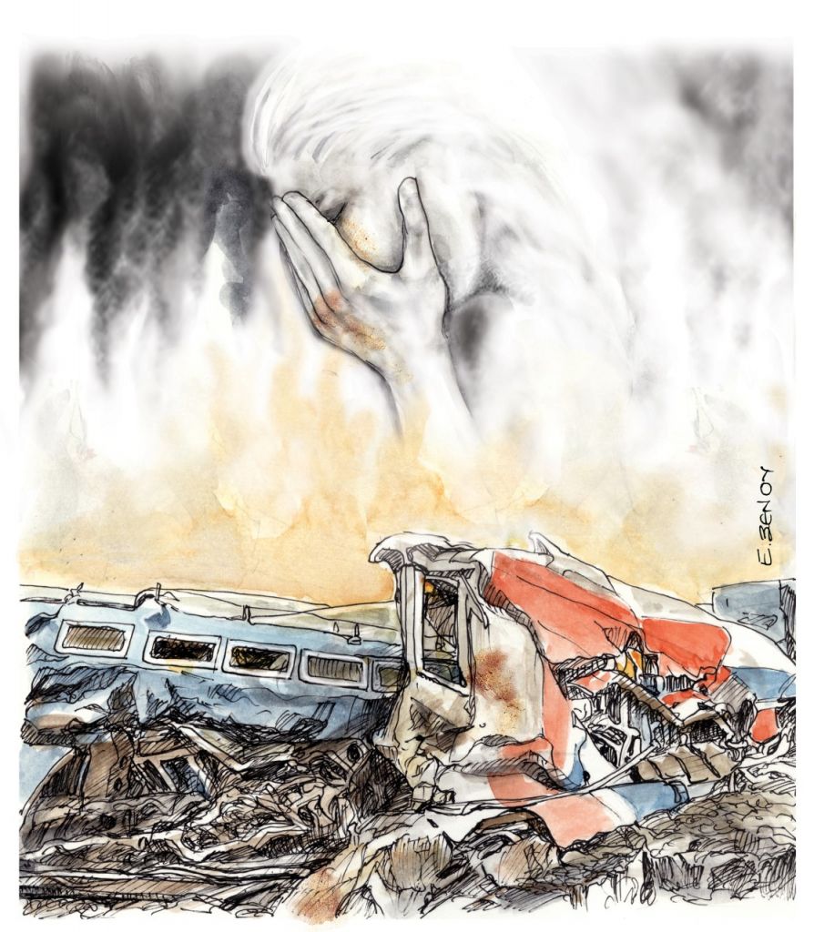 Το σκίτσο της Εφης Ξένου για τα ΝΕΑ 2/3/2023