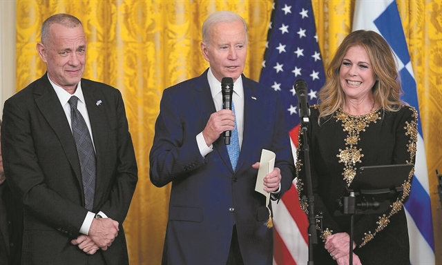 Ελληνική γιορτή στον Λευκό Οίκο με Χανκς και Γουίλσον